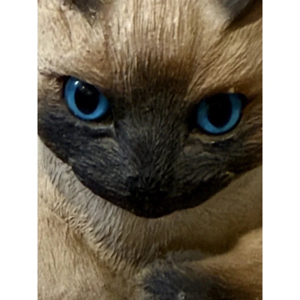 1983 Creations by Carole Siamese Cat Figurine Vintage Collectible CC40508
